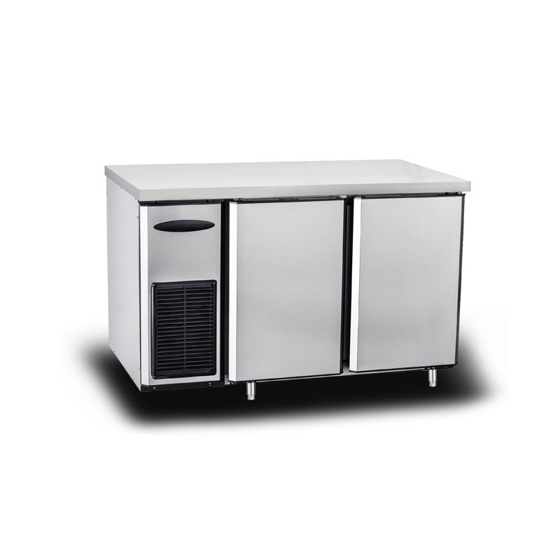 Stainless steel counter refrigerator stainless steel surface work hardening