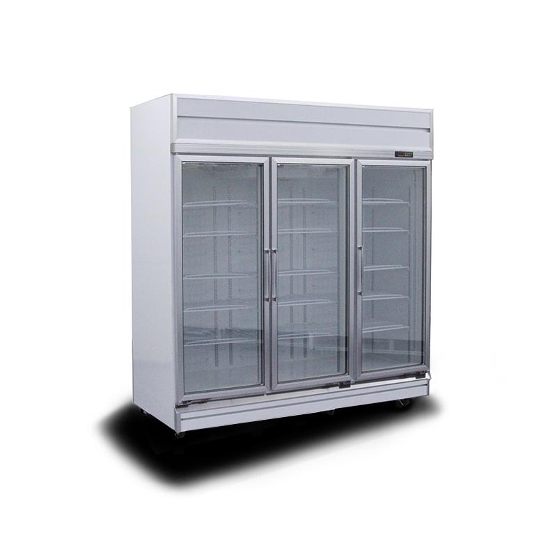 RG-1880C / RG-1880F three-door refrigerator: easy switching between mobile and fixed to improve merchant operation flexibility